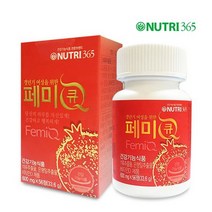 [뉴트리365] 페미큐 1병2주분, 01_페미큐 갱년기여성 석류추출물, 상세설명 참조