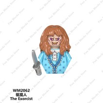 [레고공식] 뉴 할로윈 페스티벌 공포 영화 캐릭터 미니 액션 피규어 블록 브릭 클래식 인형 모델 어린이 장난감 선물 신제품, [38] WM2062