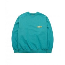 남자 여자 맨투맨 스웨트 셔츠 챈스챈스 CEC SWEATSHIRT(VNTG Green/기모) Green)