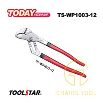툴스타 워터펌프 플라이어 TS-WP1003-12 300mm 12인치 배관작업 파이프 수공구 카본스틸 TOOLSTAR 카리스툴