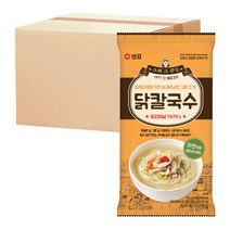 샘표 닭칼국수 1인분(101g 1박스 (10개, 샘표 닭칼국수 1인분(101g) 1박