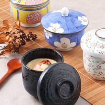 일본식 계란찜 그릇 차완무시 차왕무시 자완 자왕무시, 1개, 12-시카쿠볼록 차완무시