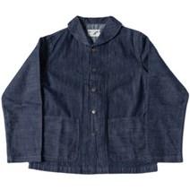 bronson repro usn dungaree jumper 1922 model 빈티지 데님 숄 칼라 데크 자켓 남성용