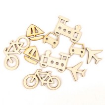 나무 동물 잎 그림 스크랩북 장식 공예 수제 홈 액세서리 DIY 다양한 색상, 23. 20-50mm 10pcs