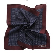 듀퐁셔츠 SE2FMA381003SWN 22FW 남성 순 면 사각모양 프린트 듀퐁 손수건 (선물 추천)