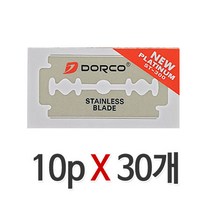 도루코 양날화장도 양면 면도날 ST300, 10개입, 30개