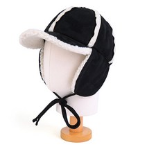 스내플 무스탕 절개 양털 귀달이 방한캡모자