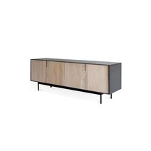 1500 2000 높은거실장 북유럽 원목거실장 선반 오디오 엔틱 75인치 확장형 수입가구 낮은 거실장 우드, 복장을 갖추다, 1.8m TV 홀더(원목색)