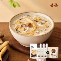 [본죽]헬시 전복삼계죽 330g 3팩 + 장조림 70g 1개 (총4팩), 단품