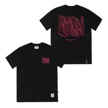 STIGMA 스티그마 22 NOISE STANDARD FIT T-SHIRTS BLACK