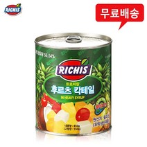 동서 리치스 후르츠칵테일 850gx3캔/무배
