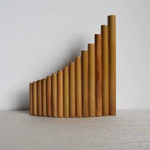 원목 팬플룻 우드 나무 22 C키 G키 전문가용 연주 피리, G키-22키