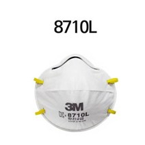 3M 8710L 2급 공사 작업 현장 프리미엄 방진마스크
