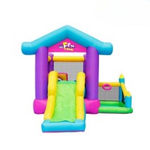 가정용 에어바운스 홈 실내 놀이기구 트램폴린, +흔들림방지워터백370x305x250cm