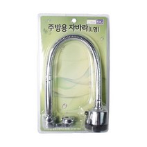 NUNUBITEL_삼정 주방용 자바라 L형 절수형 수도꼭지 싱크헤드 수전코브라 단수 씽크대 부엌 고급_NUB누비텔레숍, 옵션이없는_단일품목입니다