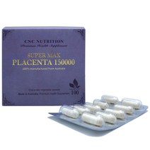 씨앤씨뉴트리션 호주 고함량 양태반 150000mg 100 베지캡슐 하루 1캡슐 사은품 증정, 2개당 사은품 2개씩  추가발송, 2개