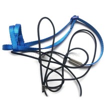 앵무새 조류 하네스 가죽 끈 조정 가능한 안티 물린 훈련 밧줄 야외 비행 견인 스트랩 밴드, 파란_2, XS_1