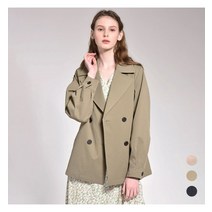 [OZOC] 여성 트렌치형 하프 자켓