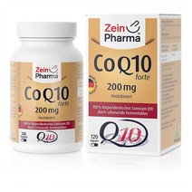 Zein Pharma 코큐텐 포르테 200Mg 코엔자임 Q10 Coq10 Forte Coenzym Pd. 120정