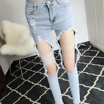 SAMARA 와일드 러쉬 캐쉬 워싱 스키티 청바지