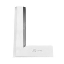 엔지니어 스퀘어 기계공 스틸 호환 앵글 눈금자 90 도 고정밀 도구 드롭 배송, 05 125x80MM