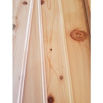 편백루바 히노끼 10X100X2400mm 1단8개 DIY인테리어 마감재 피톤치드 옹이있음