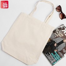 ecobag J90 무지에코백 천가방 만들기 에코백꾸미기 33x40