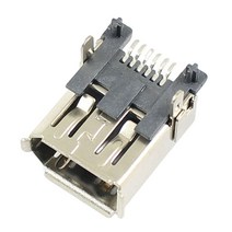 서보 모터 인코더 IEEE 14 6P 6 핀 USB 커넥터 SMT 암 소켓 와이어 DIY 5 개
