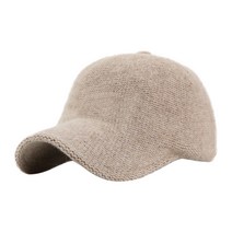 팸드님 베이직 잔잔 니트캡 겨울 남녀공용 야구모자