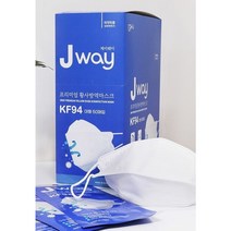 [50매] 제이웨이 황사방역 마스크 KF94 Jway 마스크