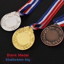 스포츠기념품 빈 메달 밀 귀 아연 합금 3D 금상 축구 마라톤 러닝 맞춤 및 트로피 선물, [04] 3pcs--65mm