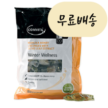 마누카꿀 로젠지 프로폴리스 사탕 500g 올리브맛 목캔디 콤비타 허니올리브맛, 1개