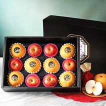 [이룸팜스]다복 명품사과.배 혼합세트2호 6kg사과6입 신고배6입, [0001]기본상품