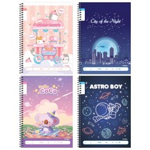 1000 초등 슬림 무제노트 넓은칸 11762 IB, 색상/디자인랜덤
