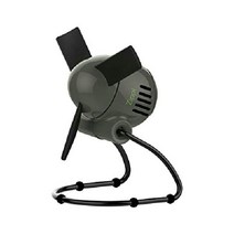 Vornado Zippi 책상 나이트 스탠드 탁상용 여행 블랙에 대 한 작은 개인 팬 선풍이 써큘레이터 진녹색, 흑연 회색