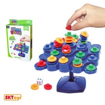 보드게임대여렌탈 주사위게임 후크룰렛게임 전략보드게임, 아슬아슬 중심잡기 미니 칼라매칭 복불복게임