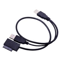 634A USB 2.0 미니 7 + 6Pin 13Pin 어댑터 케이블 외부 광학 드라이브 변환기 노트북 CD-ROM ODD DVD-ROM