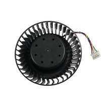 Rakstore BFB1012SHA01 76mm 그래픽 카드 냉각 팬 교체 AMD Vega 56 64 조용한 쿨러