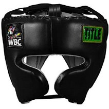 TITLE 타이틀 WBC 스파링 복싱 권투 헤드기어, 라지