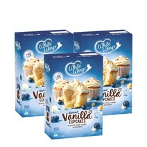 화이트윙스 컵케이크 믹스 바닐라 410g White Wings Cupcake Mix Vanilla, 3팩