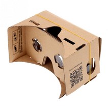 핸드폰VR 구글 VR 3D 안경 세트 DIY 카드보드 가상 현실 보기 홈 울트라 클리어 5.0 인치 스크린 휴대폰, 한개옵션0