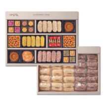 추석 한과선물세트 유과선물세트 명품한과 찹쌀유과 수제한과 상견례선물, 추석 한과선물세트 정성세트