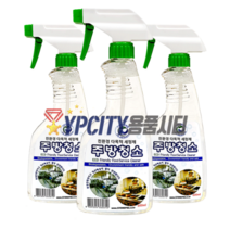 주방청소 600ml 3개 주방 친환경 다목적 세정제 환풍기 바닥 찌든때 얼룩 제거 세제, 2개