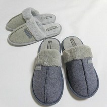 토끼털 커플 겨울 털실내화 회사 거실화
