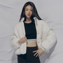 [후아유] NC08 [투웨이] 여성 디터쳐블 숏푸퍼 여성 소매탈착 숏푸퍼 베스트 점퍼 WH
