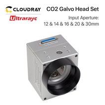 Ultrarayc-Co2 갈보 헤드 세트 10.6um 입력 조리개 12mm Co2 레이저 마킹용 마진 스캐닝 시스템, 02 220V_05 JD3808 30mm Beam