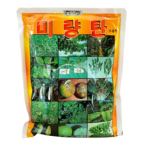 [농사마트] 유일 미량탄 500g 미량원소 공급 각종 생리장해 해결 식물 영양제, 1개