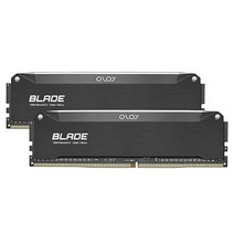 OLOy DDR4 RAM 32GB(2x16GB) 4000MHz CL18 1.4V 288핀 데스크톱 게임용 UDIMM(MD4U1640180BRLDE), 8GBx2_3600 MHz(C14) | Black Ha