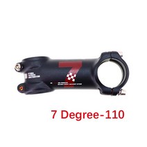 UNO 7 자전거 스템 합금 초경량-7 17 도 MTB 도로 ALU 7050 31.8MM 60 70 80MM 90 100 110 120 130MM 킹, red logo 7-110