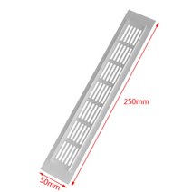 환기구 덕트 배기 튜브 후드15-50mm 통풍구 천공 시트 알루미늄 합금 공기 통풍구 천공 시트 웹 플레이트 환기 그릴 통풍구 천공 시트, 에이3